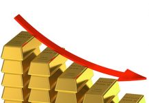 Vàng thế giới giảm 1% sau nhận định của bà Janet Yellen